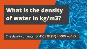 The density of pure water is 1000 kg/m 3. Density Of Water Kg M3