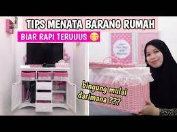 Cara yang ini sudah umum digunakan sebagai cara mendaur ulang koran. Menata Barang Di Rumah Sempit Apa Aja Yang Di Perlukan Home Decor Indonesia Youtube