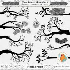 Bird On Tree Branch Silhouette Tree Branch Silhouettes Leaves Branch Clipart Tree Branch Etsy Tree Branch Tattoo Bird Silhouette Art Nest Art