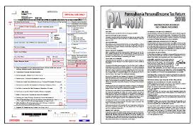 Pennsylvania Tax Forms 2019 Printable Pennsylvania State