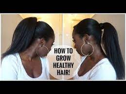 Rather than waiting idly by, you can promote new hair growth by giving yourself frequent scalp massages. How To Grow Long Healthy Relaxed Hair Youtube