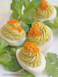 œufs Farcis Au Thon Et A La Poutargue De Clemence La Cocinera Loca Alimentation œufs Durs Recette Cuisine Facile