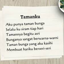 Bila kutatap engkau sangat senang hatiku rupamu cantik warnamu amat menarik. Kejarcita 1 Bank Soal Sekolah