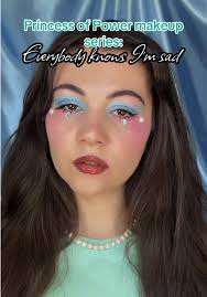 Creative Makeup Inspired by MARINA's 'Everybody Knows I'm Sad'