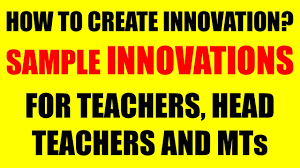 How to create innovation for deped teachers, head teachers and master teachers | sample innovations. How To Create Innovation For Deped Teachers Head Teachers And Master Teachers Sample Innovations Youtube