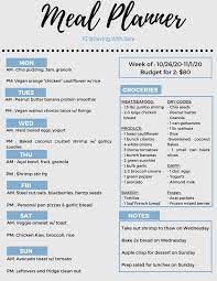 This is a sponsored conversation written by me on behalf of whitewave foods. My Meal Plan For This Week A Mostly Vegetarian Menu Means Low Budget Achieved This Plan Feeds 2 Adults 3 Meals Per Day For A Cost Per Serving Of 1 90 Routine In Comments Mealprepsunday