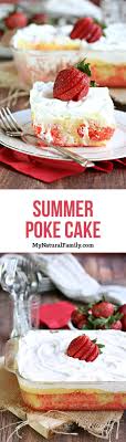 Gluten Free Strawberry Poke Cake Recipe My Natural Family Recipe Poke Cake Recipes Strawberry Poke Cakes Cake Recipes