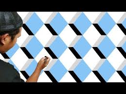  3d Wall Painting New Creative 3d Wall Design Ideas Seni Lukis Cat Dinding 3d Kamar Tidur Youtube In 2021 3d Wall Painting Wall Painting Painting