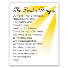 Low price guarantee, fast shipping & free returns, and custom framing options on all prints. 8x10 Lords Prayer Wall Art Christian Decor Bible Verse Print Sunday School Artwork Scripture For Kids Poster Buy Online In Serbia At Serbia Desertcart Com Productid 119037734