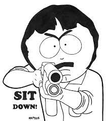 Randy Marsh Line Art South Park Tattoo South Park Funny South Park Fanart