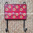 Key Holder , key hanger , jaipur blue pottery , tribe chat
