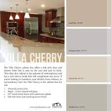 Color Palette To Go With Our Villa Cherry Kitchen Cabinet Line Cherry Is Pret Kitchen Paint Colors With Cherry Kitchen Wall Colors Cherry Wood Cabinets