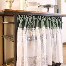 vintage short kitchen curtains cafe