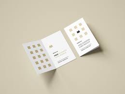 Free Folded Business Cards Mockup 85x55mm Mockups Design Free Premium Mockups Business Card Mock Up Free Business Card Mockup Folded Business Cards