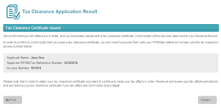 If your business is a foreign llc, lp or an llp, this application will be necessary. Apply For Tax Clearance Online Using Etax Clearance Etc