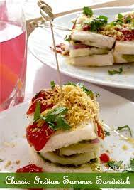 Classic Indian Summer Sandwich With Mint Pesto Summer Sandwiches Indian Cooking Recipes