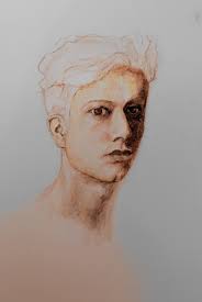 A very early watercolour, the work was homework