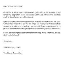 Writing A Resignation Letter 20 Samples Examples