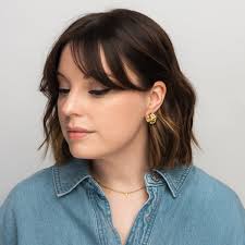 Elli Parr Knotted Stud in Gold