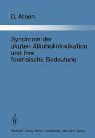 Amnestisches syndrom) tritt insbesondere als ausgeprägte merkfähigkeitsstörung in erscheinung. Syndrome Der Akuten Alkoholintoxikation Und Ihre Forensische Bedeutung Buch Kartoniert Dieter Athen