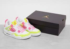 Air Jordan 4 Gs Lemon Venom Pink Blast Cv7808 100 Release Date Sbd
