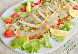 Ma anche pesce spada e tonno affumicato, carpaccio di. Carpaccio Di Pesce Spada Affumicato 4 Matti In Cucina 1 Ricette Antipasti Pesce