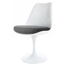 Versatile table for a casual or formal dining room, kitchen, or work area. Buy White And Grey Tulip Style Side Chair From Fusion Living Online