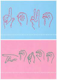 As a point of interest, however, note that the peace sign ☮ is constructed from the semaphores for n and d (nuclear disarmament). For Bookstore Fellowship Of Reconciliation Sign Language For Kids Sign Language Alphabet Sign Language Phrases