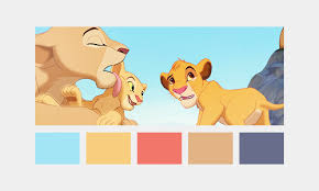 Wintarsfell The Lion King Color Palette Movie Color Palette Disney Colors Cinema Colours