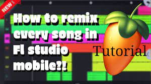 As long as the raw material came from an existing song it can be considered a remix. How To Remix A Song In Fl Studio Mobile Fl Studio Mobile Tutorial Youtube
