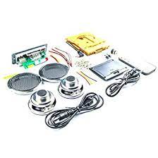Our kits have been designed to be incredibly easy to put together to have you listening to great sound from a weekend. Diy 2x3w Multi Function Bluetooth Wireless Small Power Amplifier Speaker Kit With Mp3 Aux Radio Function Diy Kit Amazon Com Industrial Scientific