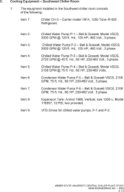 Weber State University Central Chilled Water Plant And
