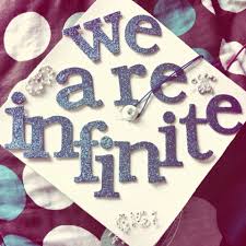 Handmade Graduation Cap We Are Infinite Graduation Cap Handmade Graduation