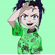 Billie Eilish Fan Drawing Billie Eilish Billie Fan Drawing