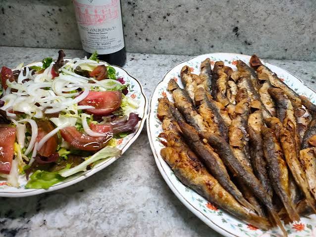 Fried Small Sardines