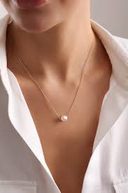 Personalized Pearl Necklace