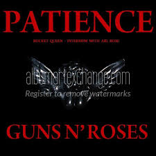 Guns n roses known for their classic rock songs and die hard ballads also have another side! Album Art Exchange Patience Single By Guns N Roses Album Cover Art