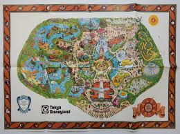 Tokyo disney land in openstreetmap.png 1,181 × 911; 1980 Tokyo Disneyland Pre Opening Map Id Aprdisneyland17610 Van Eaton Galleries