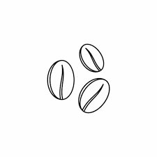 Coffee Beans Icon Outline Style Coffee Icons Style Icons Outline Icons Png And Vector With Transparent Background For Free Download Coffee Icon Coffee Vector Minimalist Drawing
