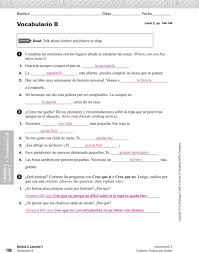 Unidad_4_leccion_2_gramatica_a_answer 3/11 unidad 4 leccion 2 gramatica a answer potential. Vocabulario A 1 El Sabado Sales De Compras Con Amigas Une Con Flechas Las Palabras Relacionadas Pdf Free Download