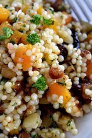 Mediterranean couscous with dried fruit. Israeli Couscous Dried Fruit Salad Lord Byron S Kitchen