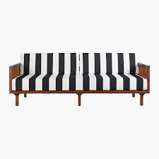 Not only are black and white striped sofa meant to be comfortable, but they also speak volumes about the owner's tastes and must be chosen with conscious choose from the innumerable pieces and curated sets of black and white striped sofa on alibaba.com to give any space an innovative look. Tropez Black And White Stripe Sofa Reviews Cb2