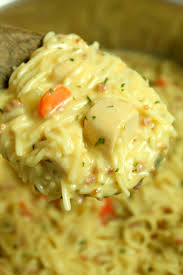 How to make creamy chicken noodle soup. Crack Chicken Noodle Soup