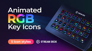 Download this free animated wallpaper for the stream deck xl or the stream deck 15 key device. Animated Rgb Stream Deck Icons Clarity By Nerd Or Die Youtube