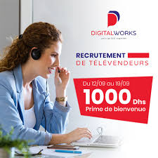 Voir les offres d´emploi télévendeur sur emploi.cm, le site du travail, des offres d'emploi et du recrutement au cameroun. Moncallcenter Ma Digital Works Photos Du Journal Digital Works Recrute Des Televendeurs Du 12 09 Au 19 09 Postulez Vite