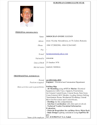 Sample Resume Philippines Format Doc December 2020