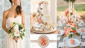 • coral, rose gold, and peach shades will also look beautiful, creating a unique monochrome effect with your hair. Peach Sapphire Why Peach Is Hot For Engagement Rings