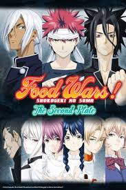food wars! the second plate anime planet