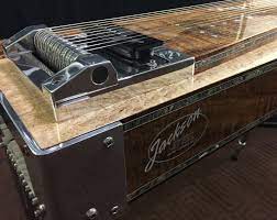 Pro V Signature Series Koa Pedal Steel Guitar Jackson Steel Guitar