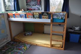 High Sleeper Bookshelf Kura Ribba Ikea Hackers Ikea Kura Bed Ikea Bed Ikea Kura